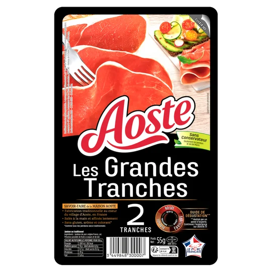Jambon cru Grandes tranches