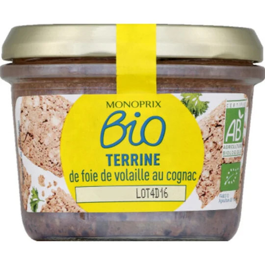 Terrine de foie de volaille au cognac