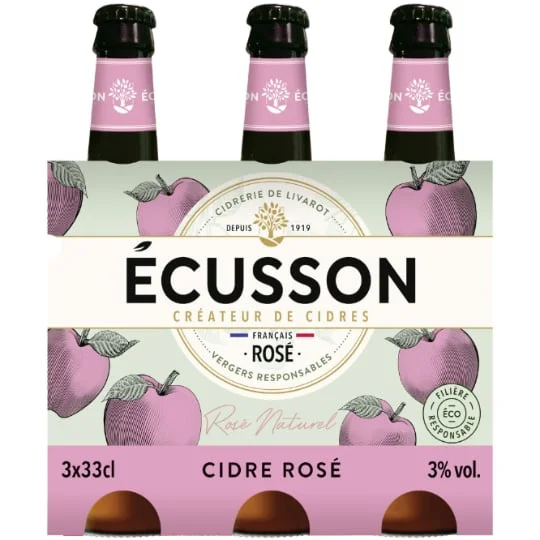 Cidres rose naturel