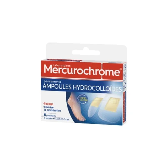 Pansements hydrocolloïdes ampoules