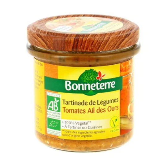 Tartinade De Légumes Tomates Ail Des Ours Bio