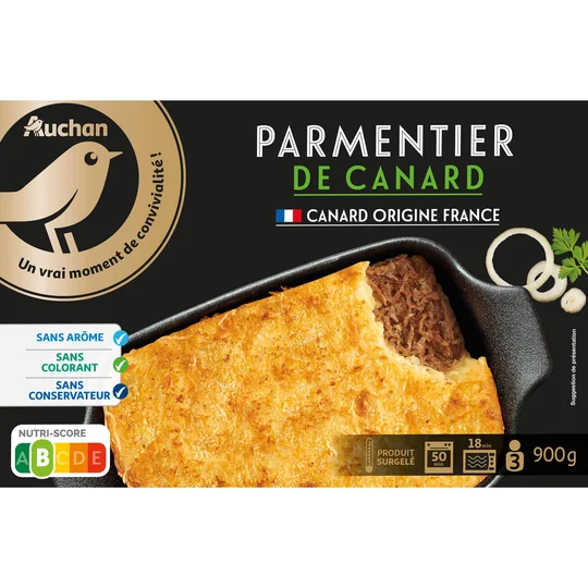 Parmentier de canard