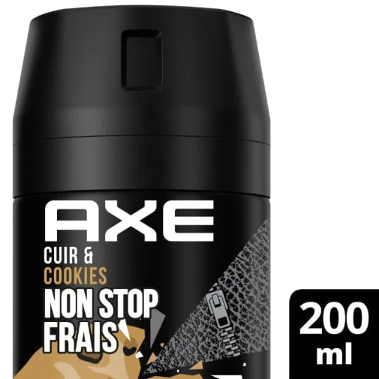 Déodorant homme Collision Cuir & Cookies Non-Stop Frais