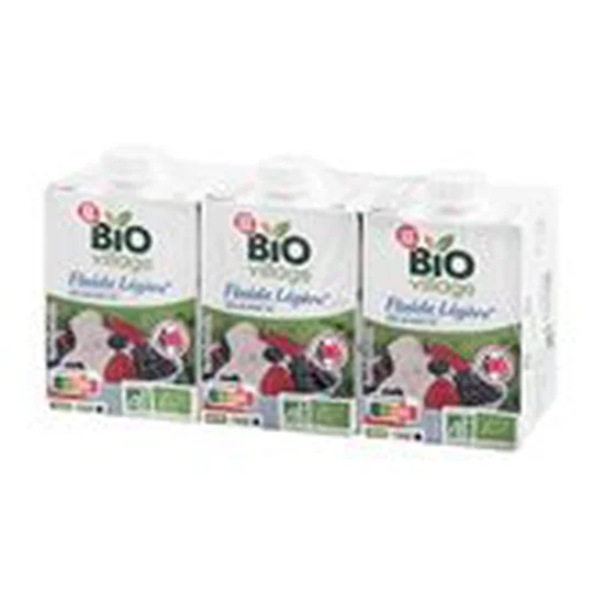Crème légère fluide UHT Bio 15% MG