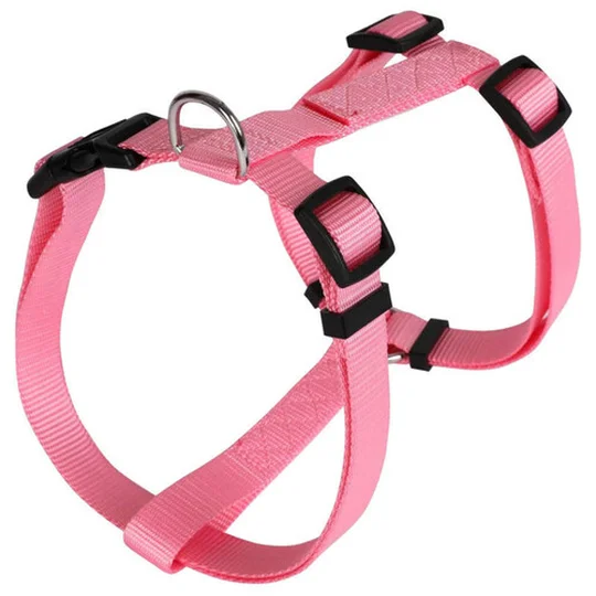 Harnais Basic pour Chien 25mm 63/97cm Rose