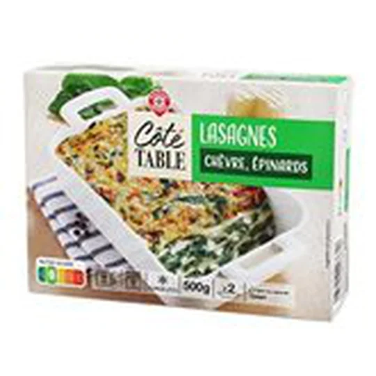 Lasagnes chèvre épinards Surgelés