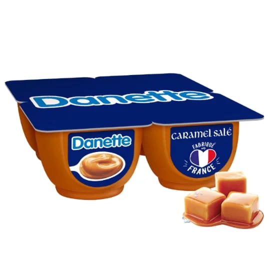 Crème dessert caramel beurre salé