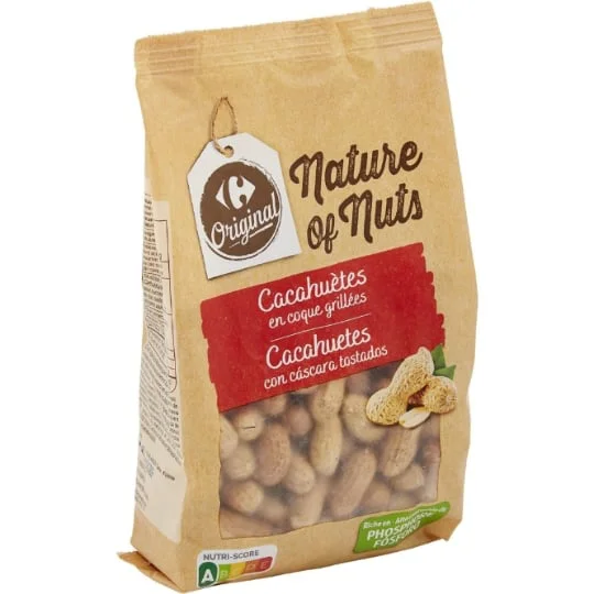 Cacahuètes en coque grillées