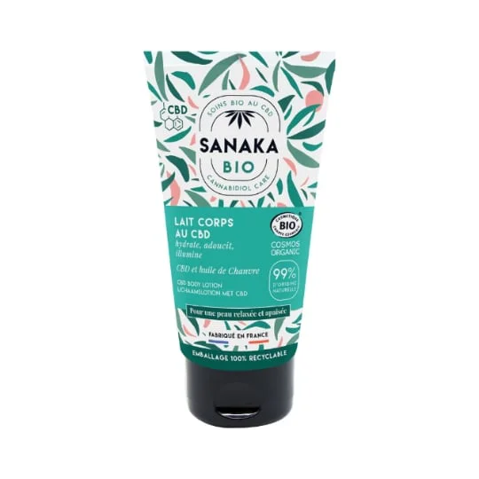 Lait Corps au CBD Relaxant et Apaisant Bio