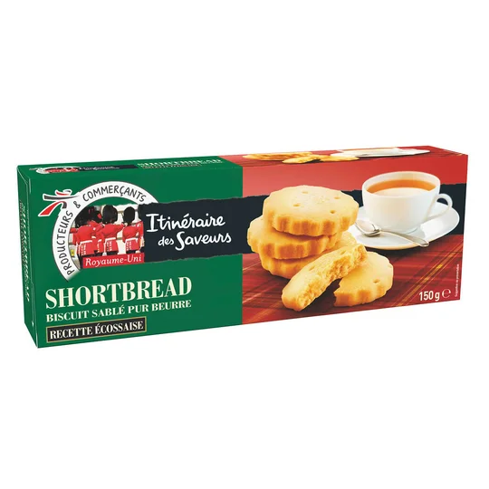 Biscuit sablé Shortbread pur beurre recette écossaise