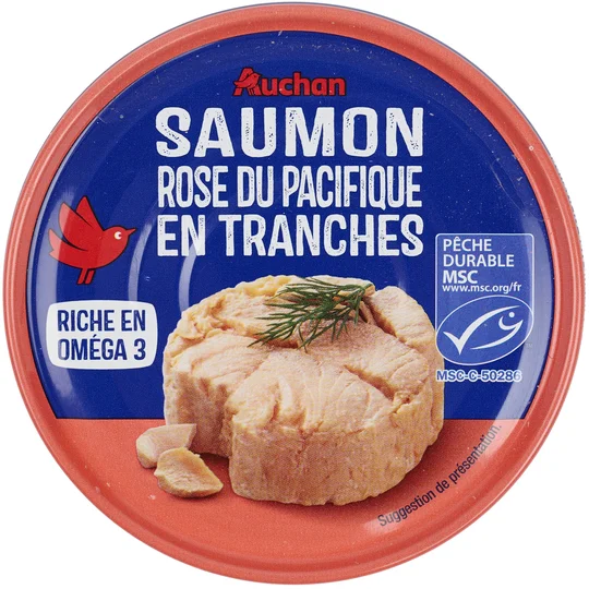 Saumon en tranche MSC
