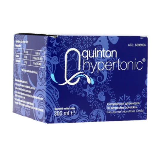 Hypertonic complément alimentaire 30 ampoules