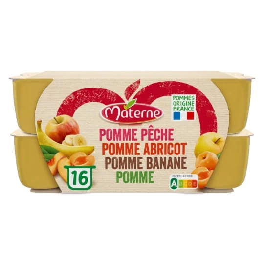 Compote panaché 4 parfums