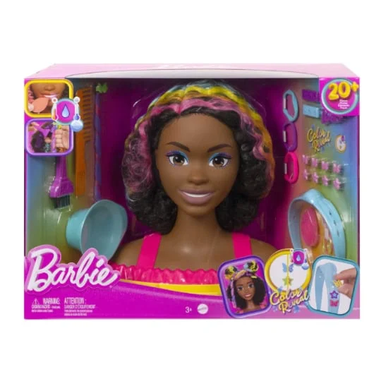 Tête à coiffer Barbie Brune