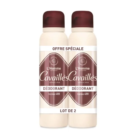 Déodorant Homme Dermato Peaux Sensibles 48H