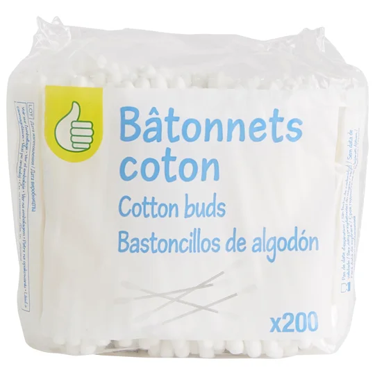 Cotons-tiges sachet