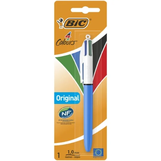 Stylo bille 4 couleurs