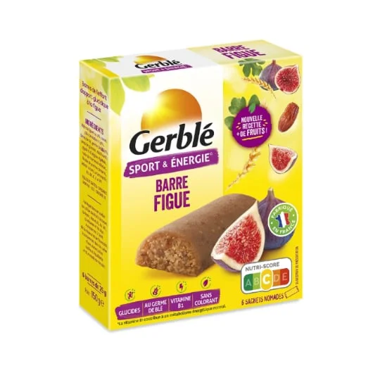 Barres diététiques figue