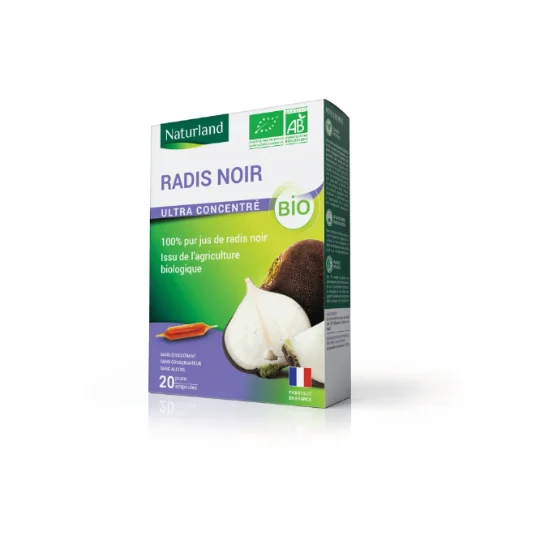 Complément alimentaire bio radis noir