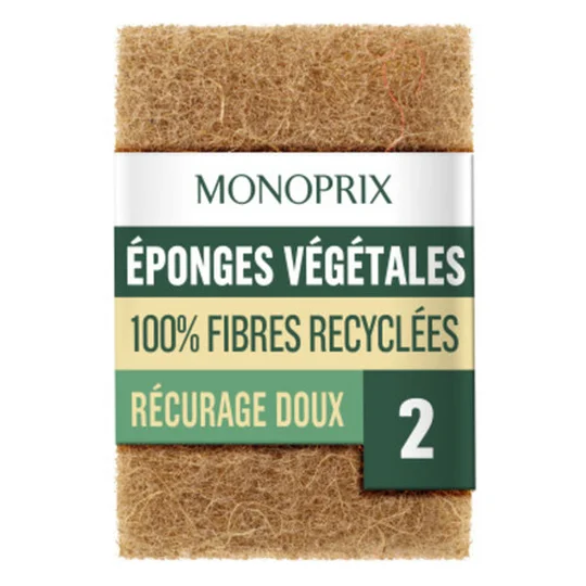 Eponges végétales