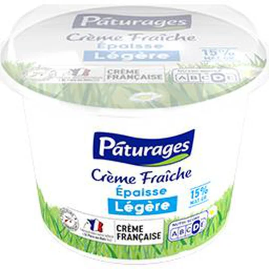 Crème fraîche épaisse légère 15%