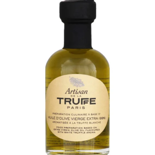 Huile D'Olive Aromatisée À La Truffe Blanche