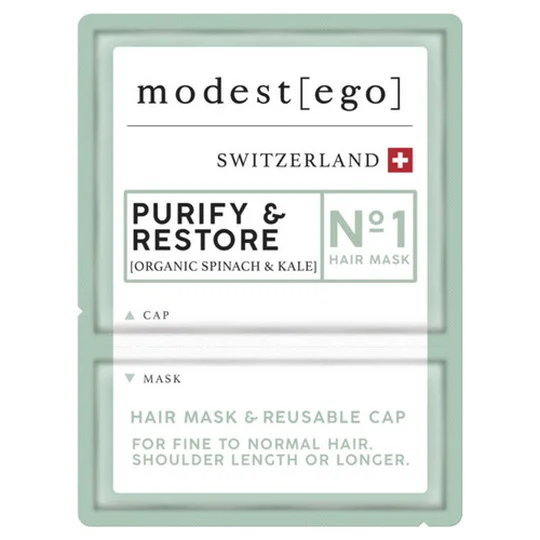 Purifie & Répare Masque Capillaire Épinards & Chou Frisé Bio N°1
