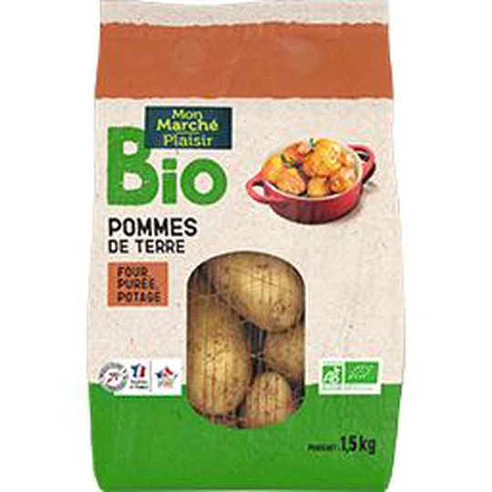Pommes de terre BIO four purée potage
