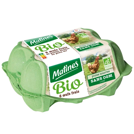 Oeufs frais Bio Plein Air