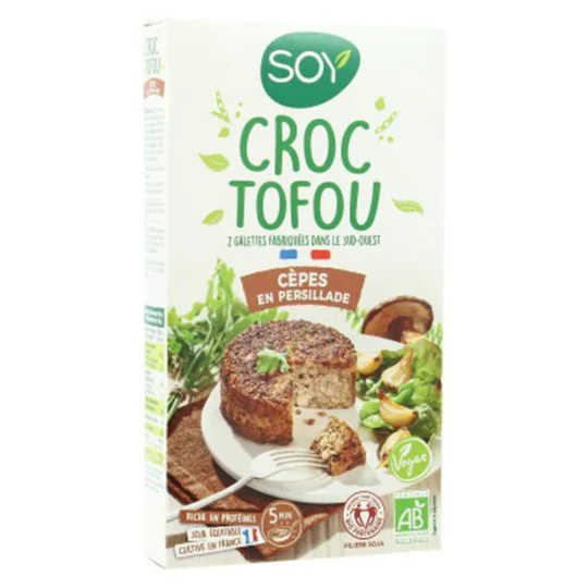 Croc Tofu Cèpes en Persillade Bio