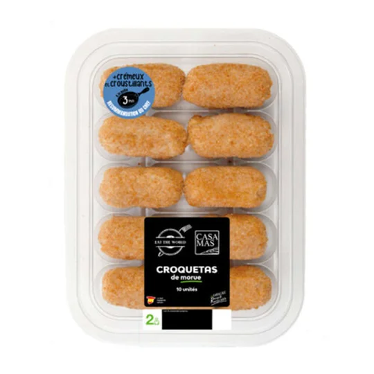 Croquetas de morue