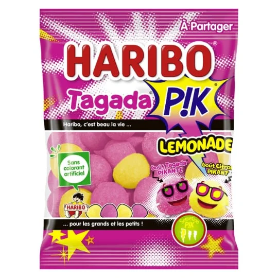 Pik bonbons gélifiés Tagada Lemonade