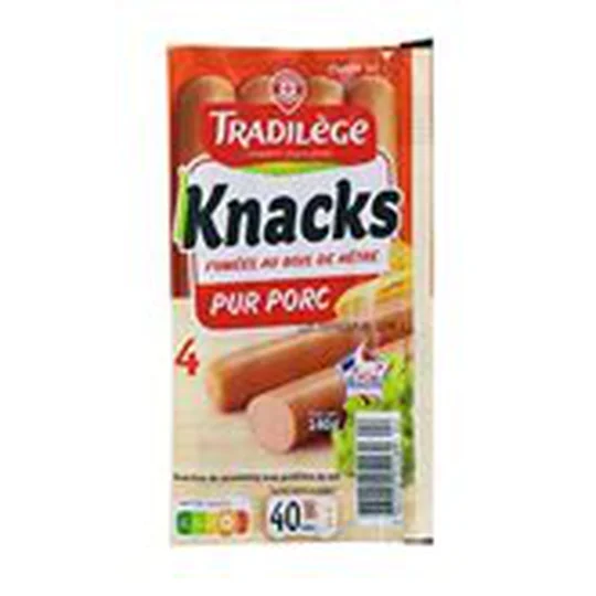 Knacks Fumées au bois - x4