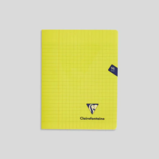 Cahier Petits Carreaux, 17X22Cm, 96 Pages, 90Gr/M²