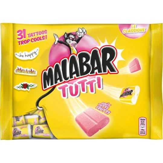 Chewing gum Tutti Frutti