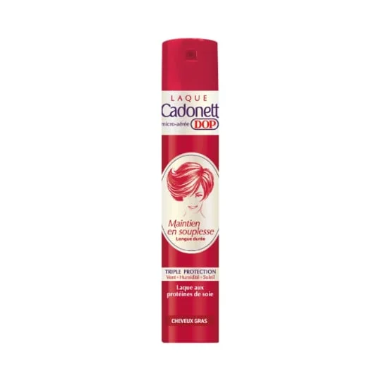Laque Maintien en Souplesse Cheveux Gras