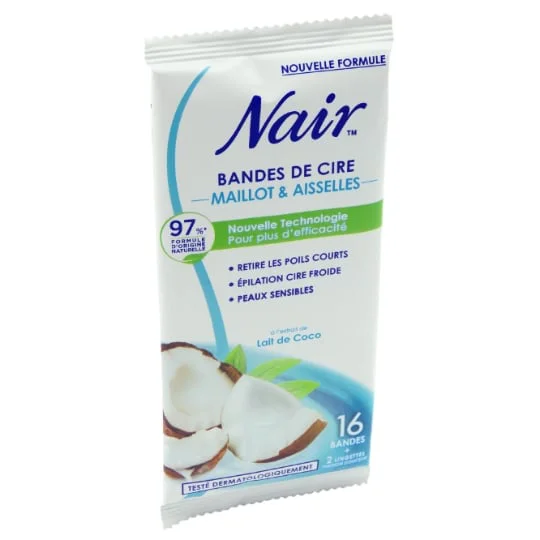 Bandes de cire maillot/aisselle