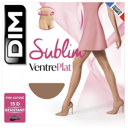 Collant femme voile transparent satiné 15D T3 Sublim