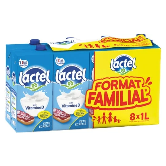Lait demi écrémé