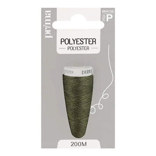 Fil Polyester Kaki 200m