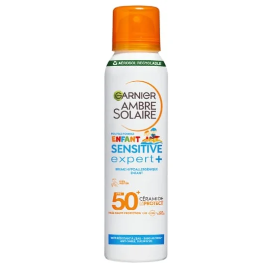 Protection Solaire Brume Hypoallergénique Spf50+ Sensitive Expert + Enfants