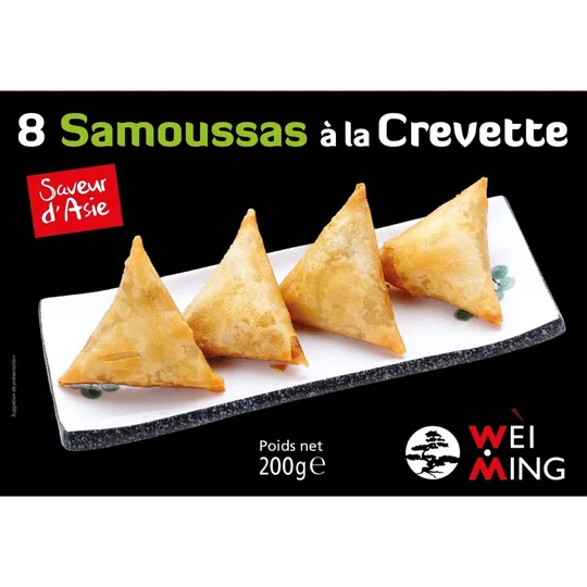 Samoussa à la crevette