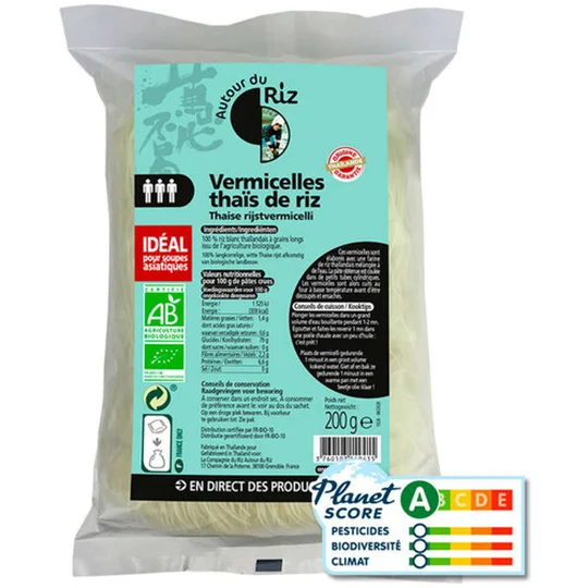 VermicellesTthaï de Riz bio