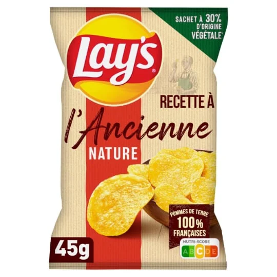 Chips à l'ancienne nature