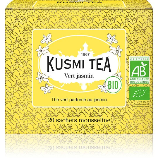 Thé vert parfumé au jasmin bio