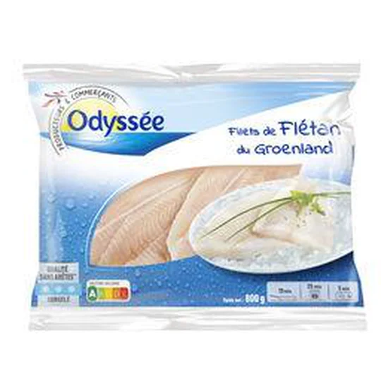Filets de flétan du Groenland