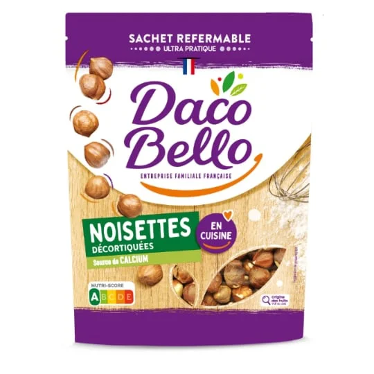 Noisettes décortiquées