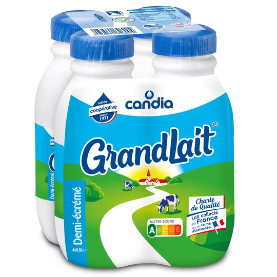 Lait demi écrémé