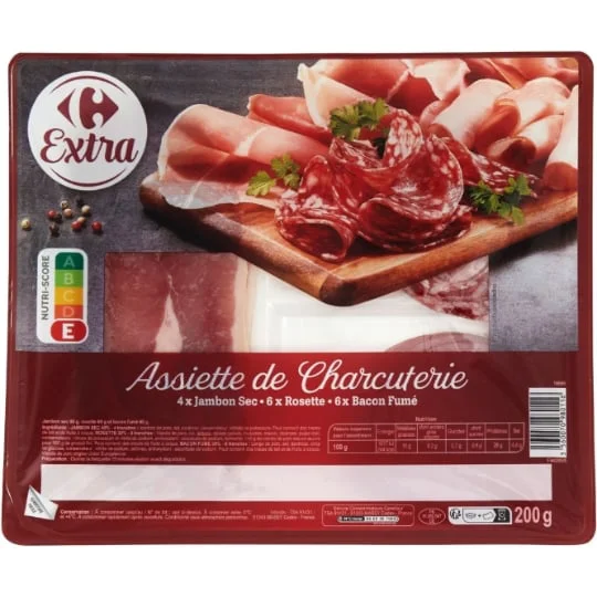 Plateau de charcuterie assortiment