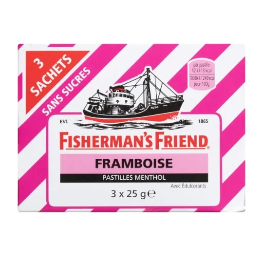 Bonbons framboise sans sucres